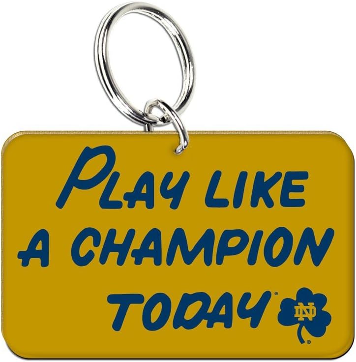NCAA 83618012 Notre Dame Premium Acrylic Key Ring