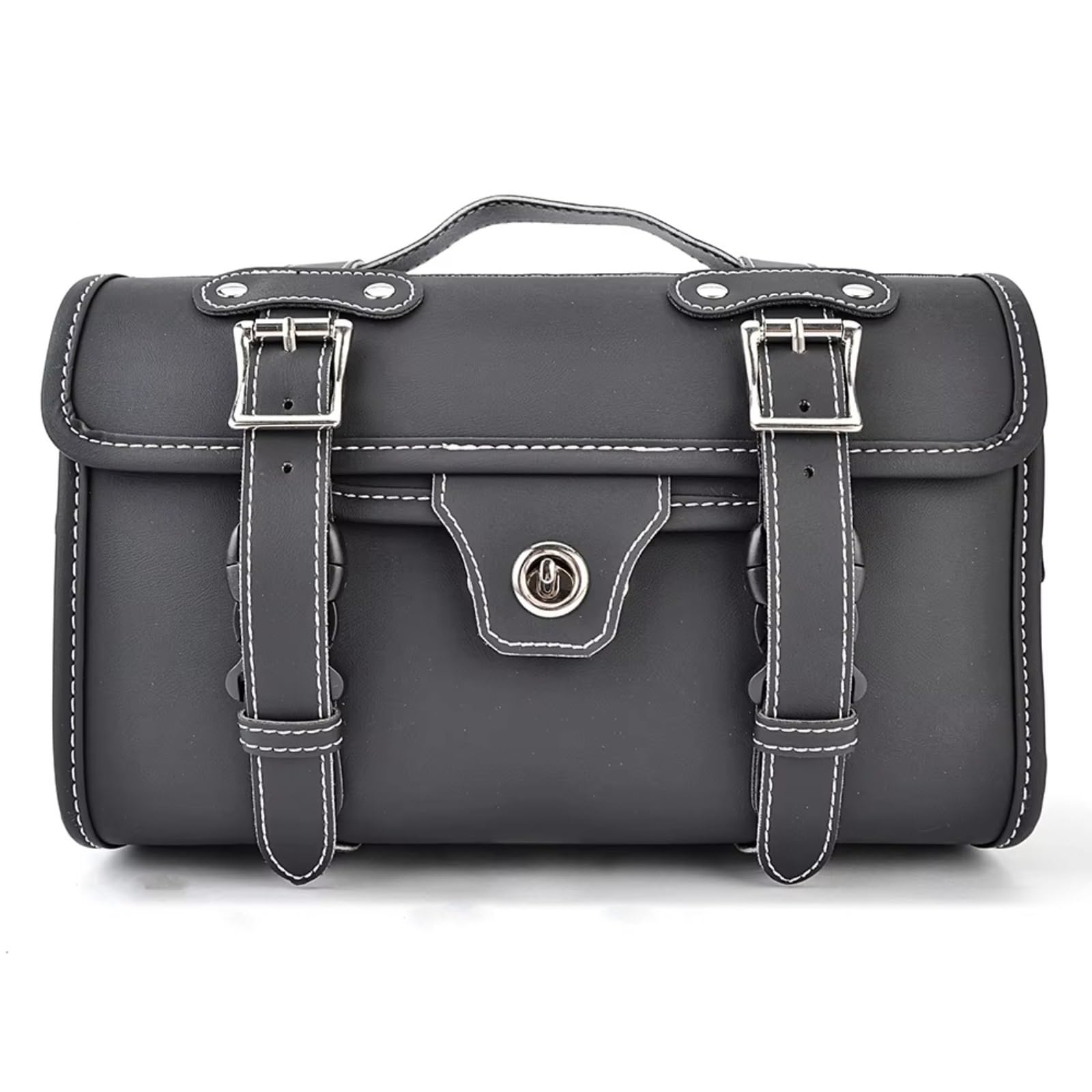 Sella Per Moto Borsa Per Attrezzi Da Telaio Borsa Per Attrezzi Da Moto Borsa Da Per Viaggio Borsa Laterale Borsa Da Per Viaggio Accessori Universali Valigie Moto(Black)