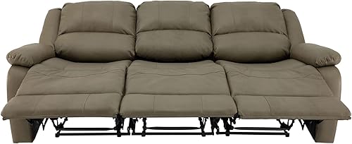Miniatura 149 de RecPro Charles Collection sofá doble de 67 pulgadas con respaldo reclinable para caravana o cámper, mueble, sillón doble