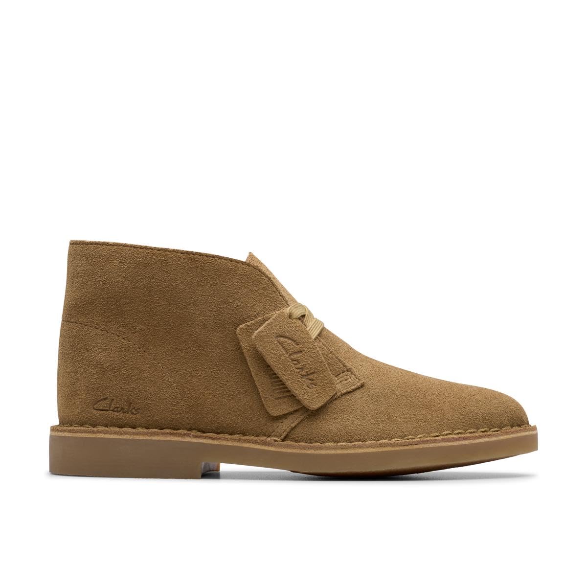Clarks Women's Beige Lace-Up Boots, 6 Uk, Desert Boot