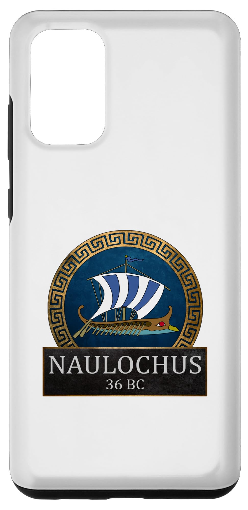 Galaxy S20+ Battle of Naulochus Ancient Roman History Case