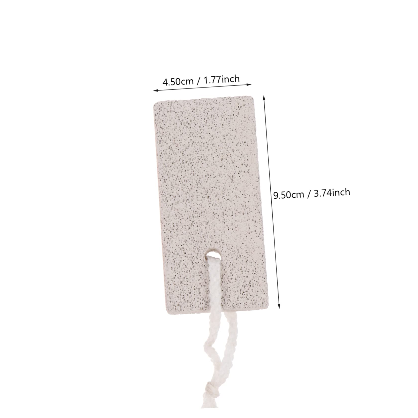 FRCOLOR 1 Set Foot Scrubber Set with Nail Brush Practical Manicure Tools for Smooth Feet Portable Design for Easy Use for Home Travel Dead Skin Remover