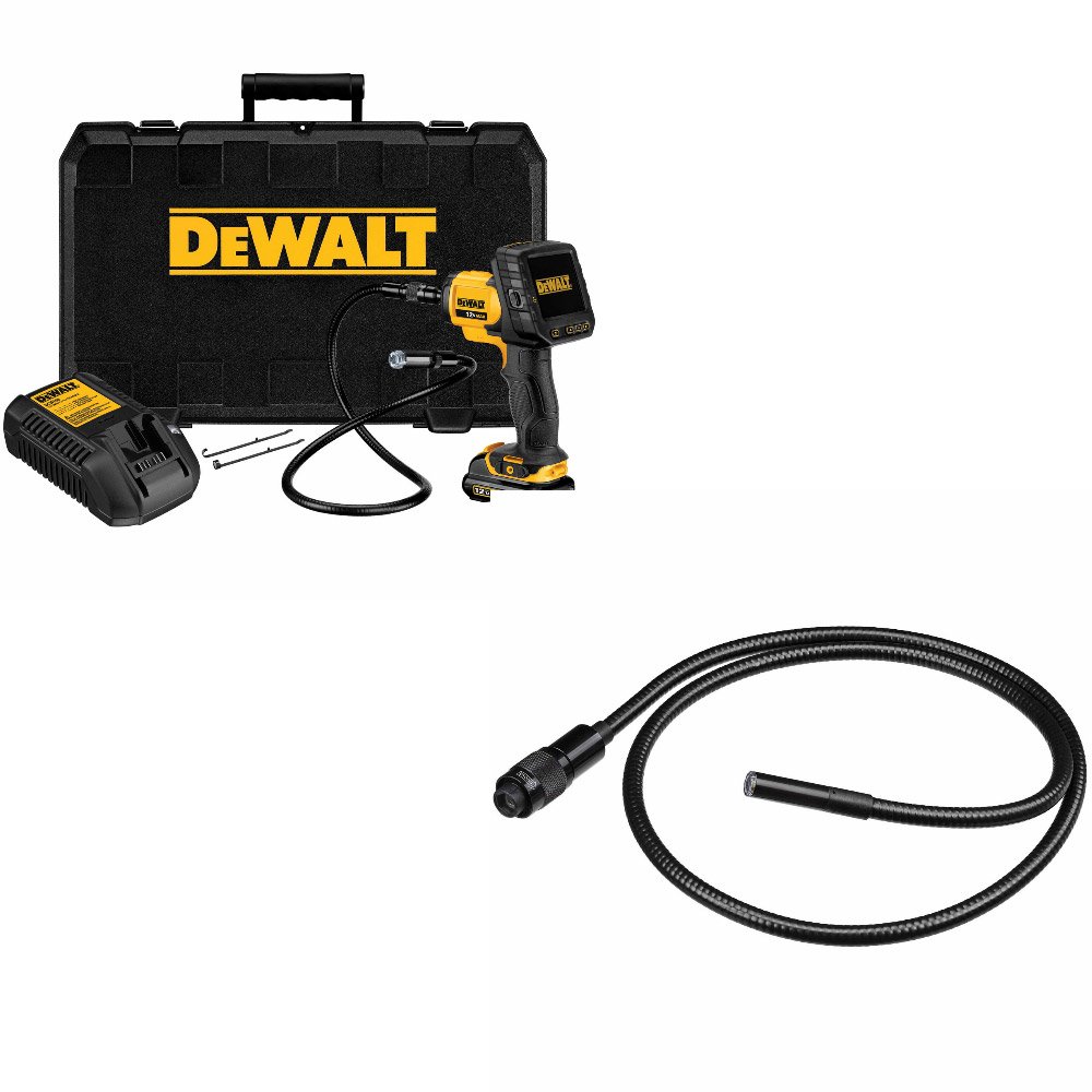 Dewalt DCT410S1 12V Max 17 mm Inspection Camera with Wireless Screen