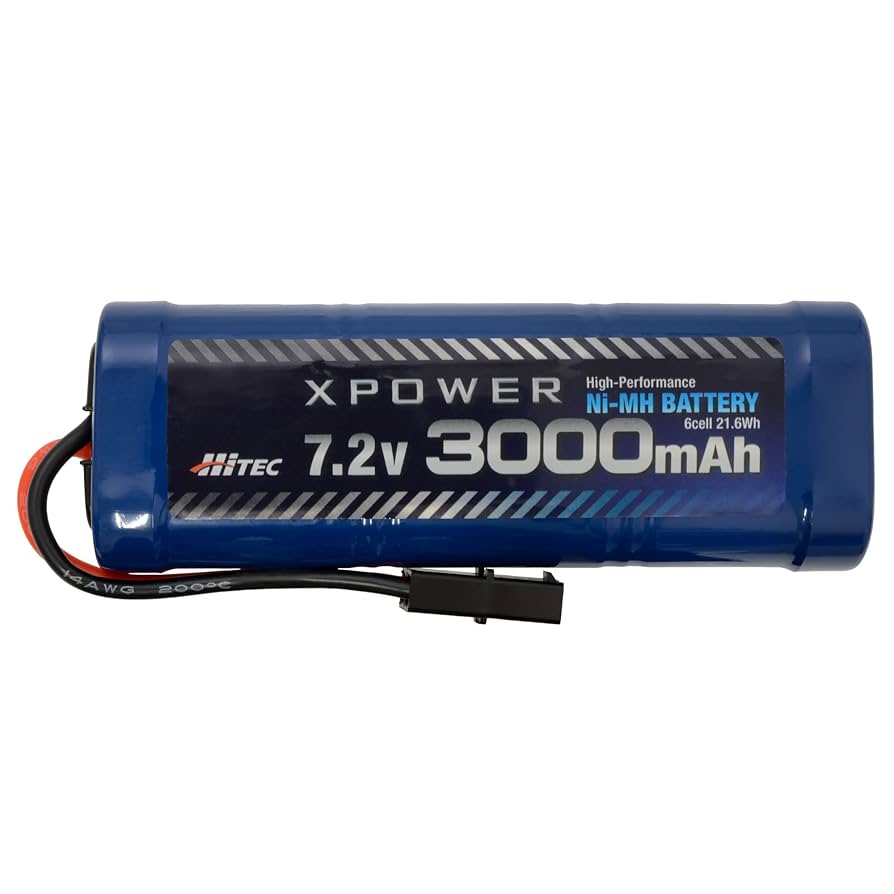 Amazon | ハイテック XPOWER Ni-MH 7.2V 3000mAh タミヤタイプ
