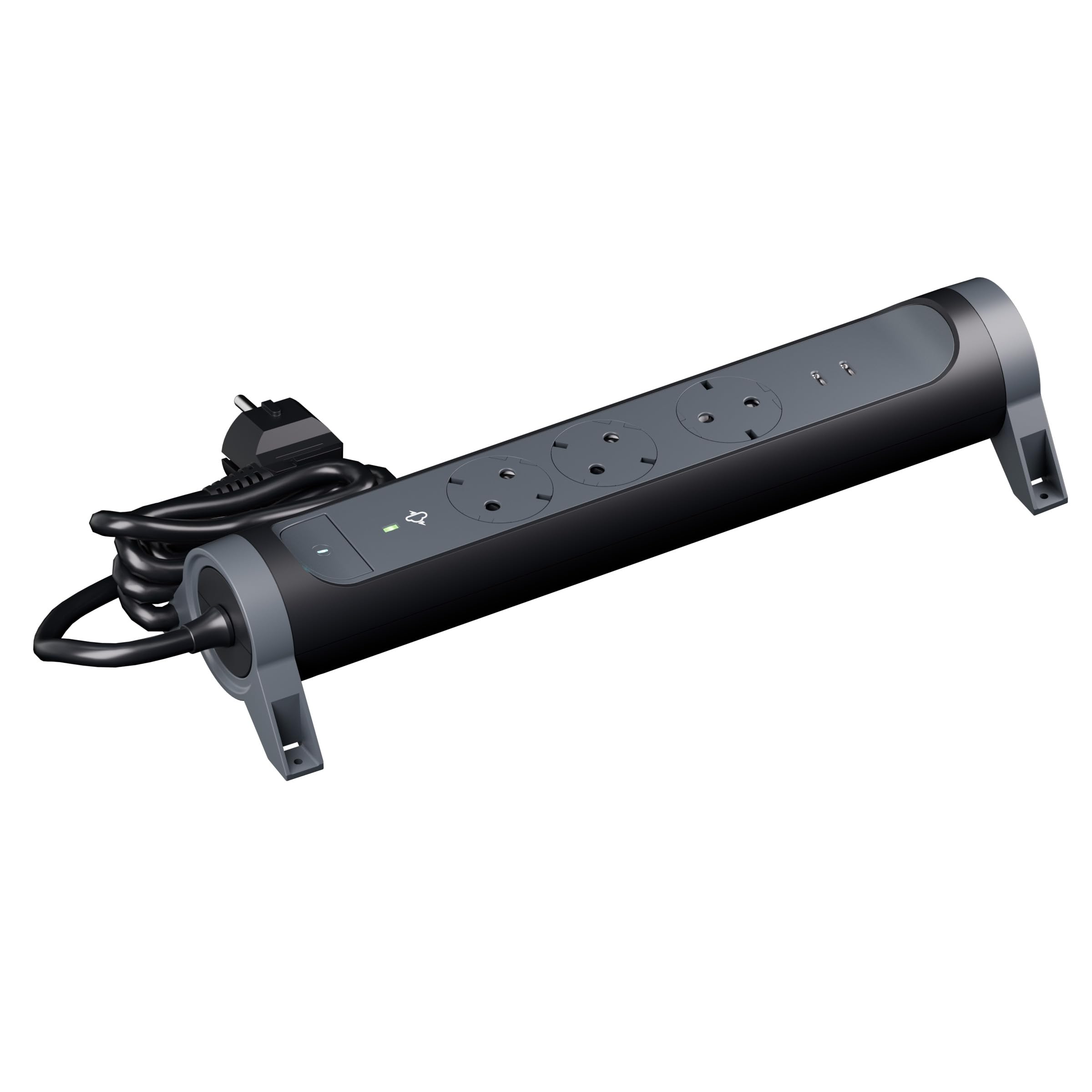 LEGRAND Regleta de enchufes con protección contra sobretensión, con Interruptor, Base múltiple con 6 Tomas de Corriente, Cable de 1,5 m, Color Blanco/Gris Oscuro 694509 — view 19