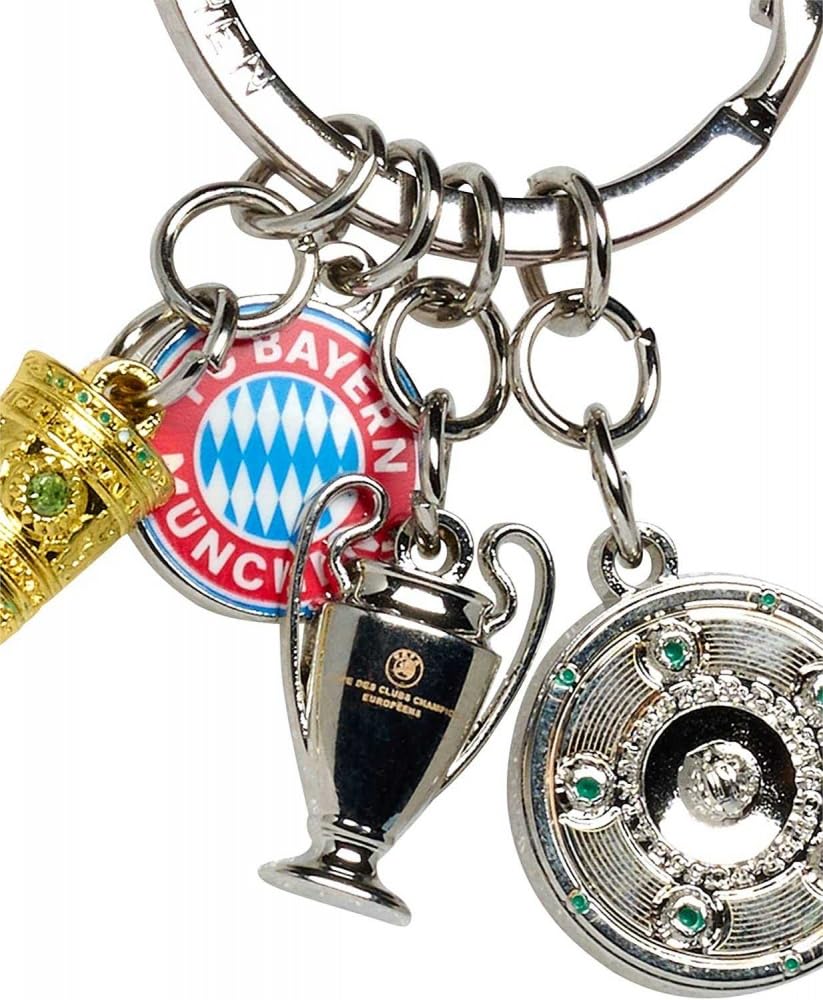 FC Bayern München Schlüsselanhänger - Erfolge - Charms Anhänger FCB