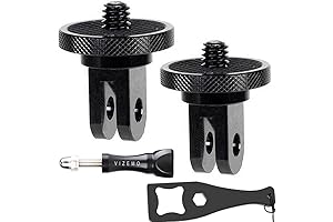 Aluminum Camera Tripod Adapter 1/4"-20 Insta360 Mounts