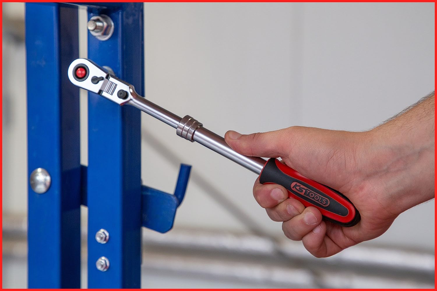 KS TOOLS 3/8" SlimPOWER Telescopic reversible ratchet, 72 teeth 914.3820 Couleur