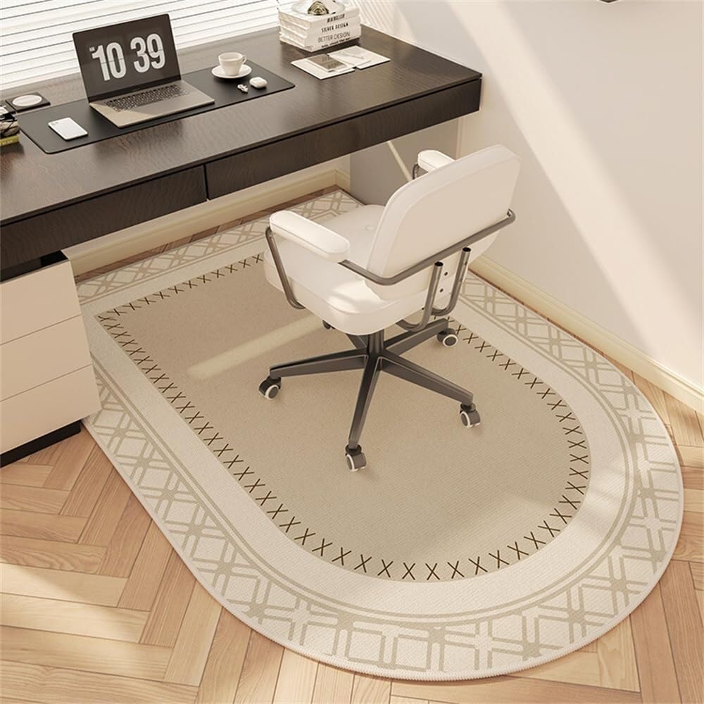SSDDLZEQ Premium durable range Floor Protection Mat For Office Chairs And Multi-purpose Study Areas(Intersection,100x120cm)
