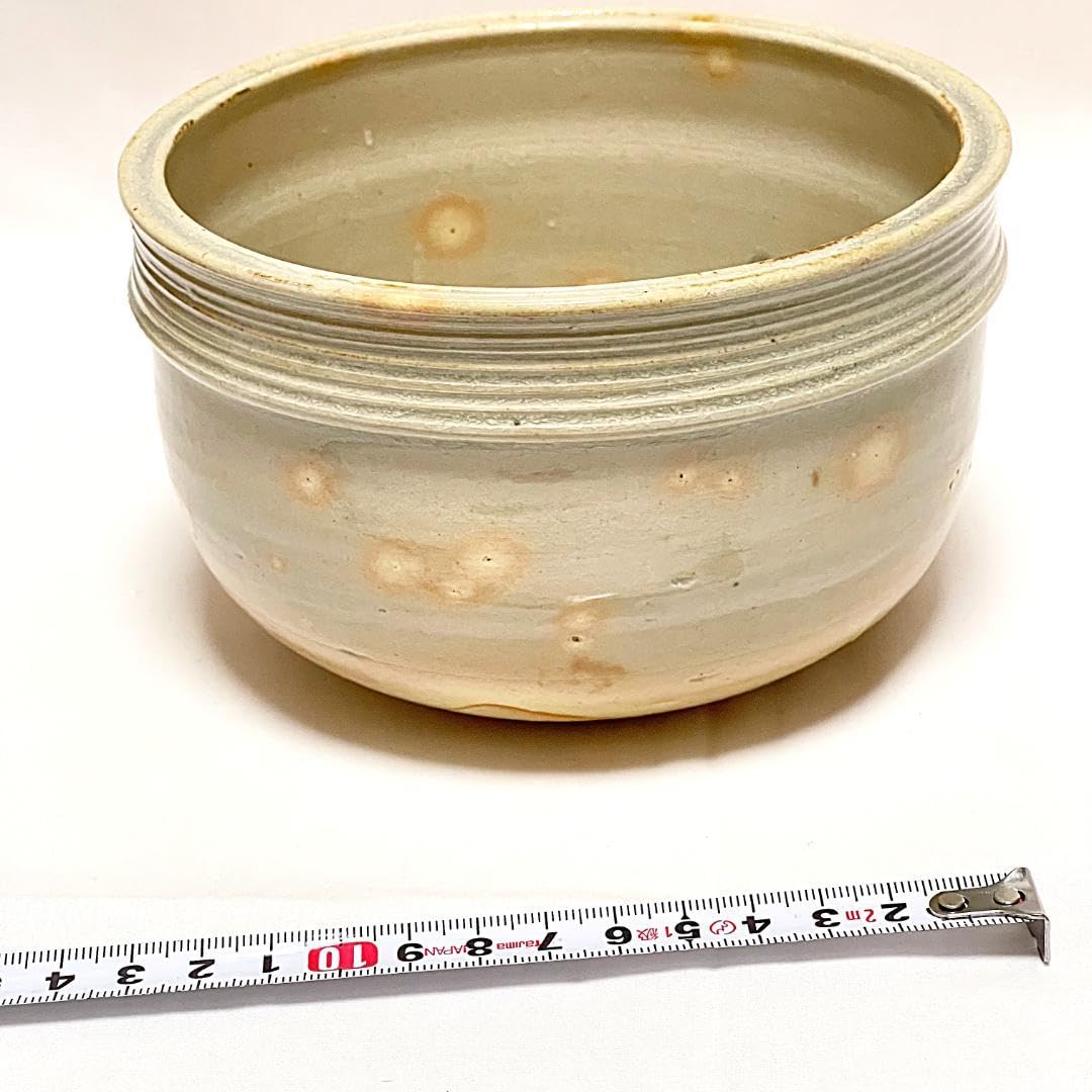 Tahara Shobe Twelfth Generation Hagi Ware Fukagawa Main Pottery Rice Bowl, Matcha Bowl, Tea Utensils Included