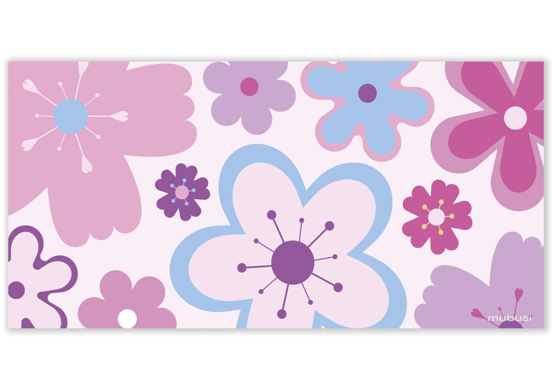 Alfombra Vinílica Cocina Salón - Varios Tamaños - (Hippie 40x80 cm)