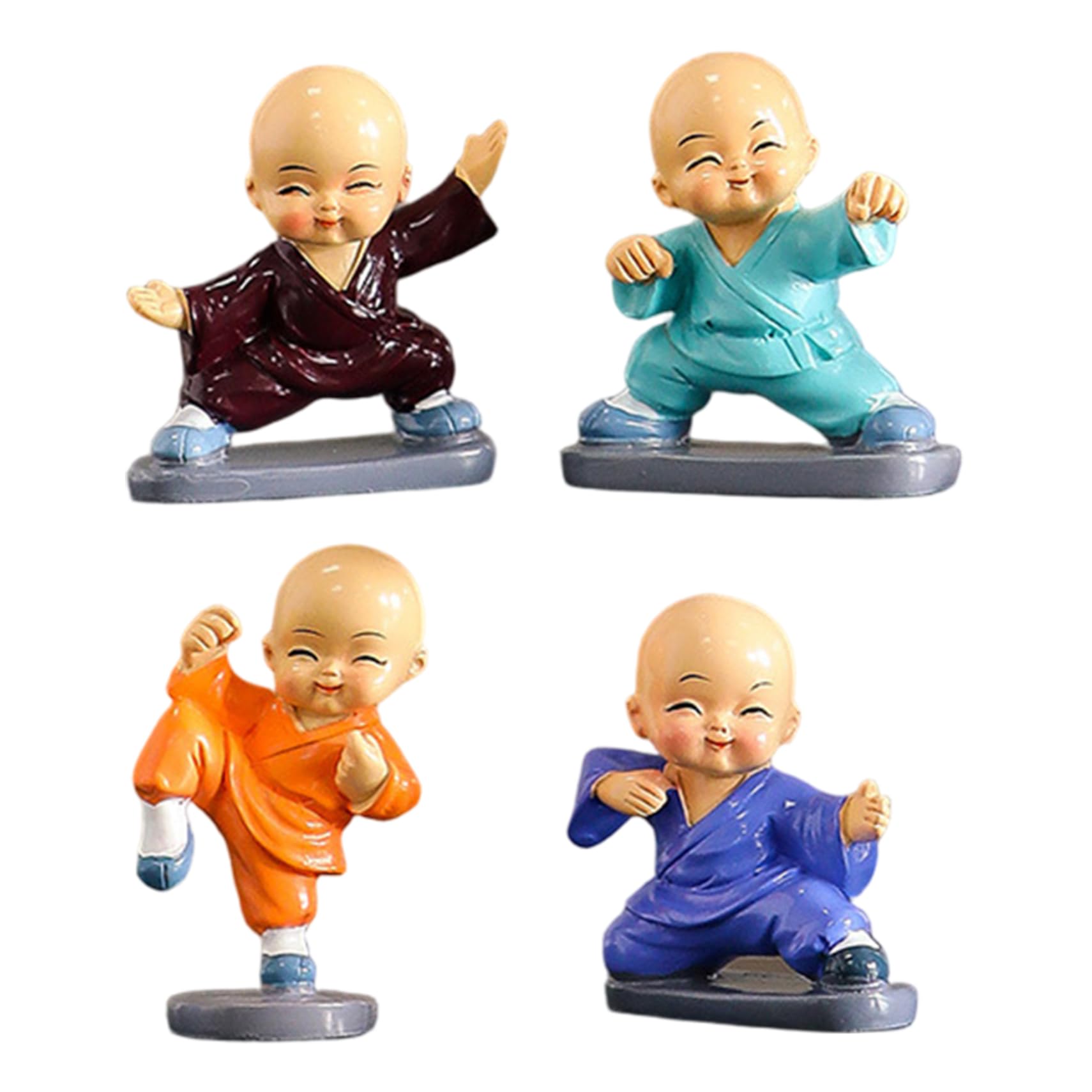 Décoration indienne pour salle de méditation et cadeau de Diwali, lot de 4
