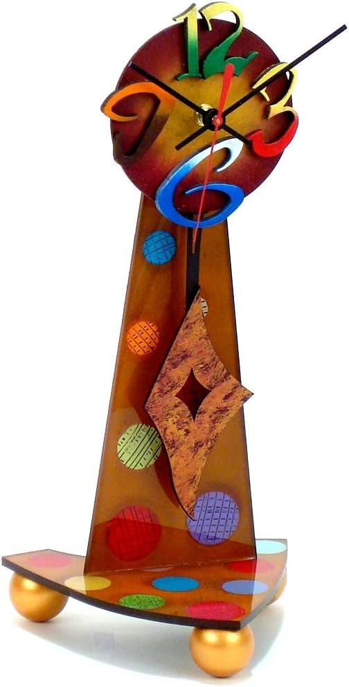 David Scherer Desk Top Hand Crafted Table Clock