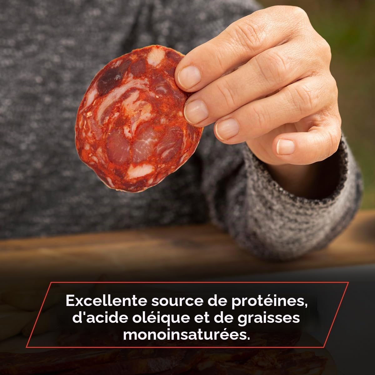 Morcón ibérique nourri aux glands - EIbérico