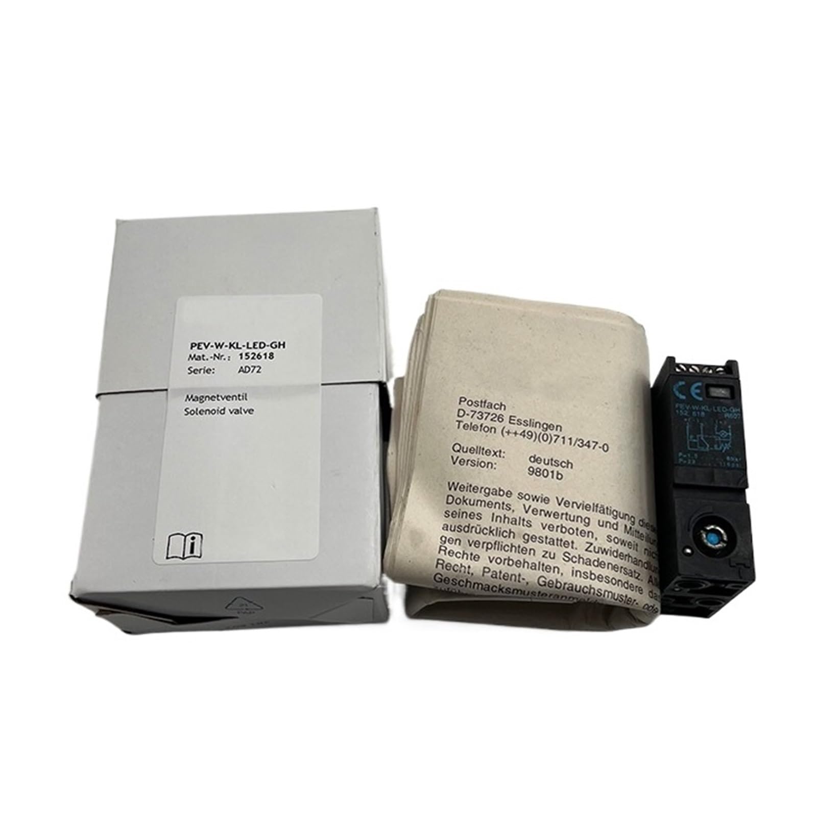 EAHWCXSD 1pcs PEV-W-S-LED-GH 152616 PEV-W-KL-LED-GH 152618 Pressure Sensor(152618)