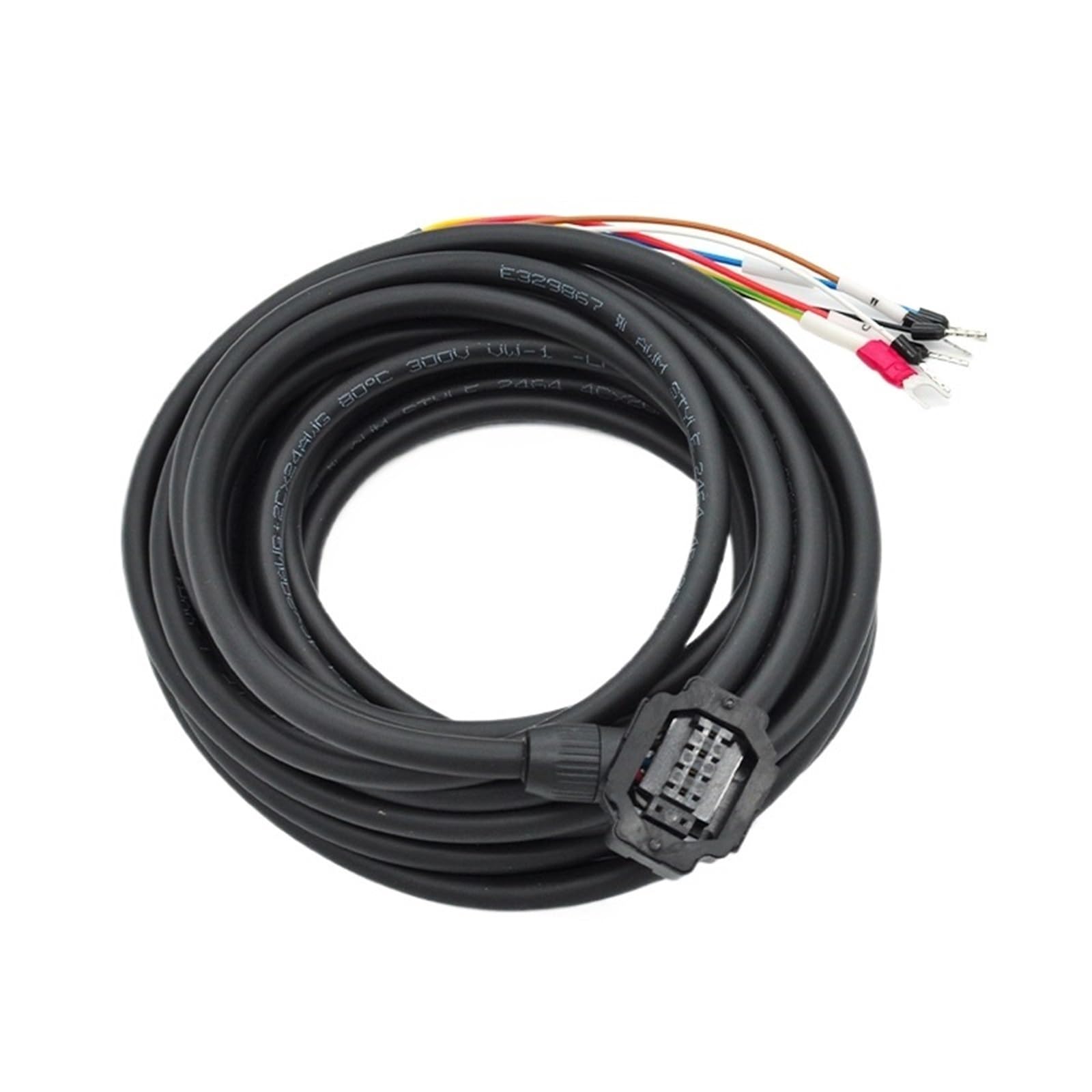 Kabel przyłączeniowy zasilania serwomechanizmu S6-L-B107-3.0 S6-L-B107-5.0 S6-L-B107-10.0 (3 metry, standardowy kabel)
