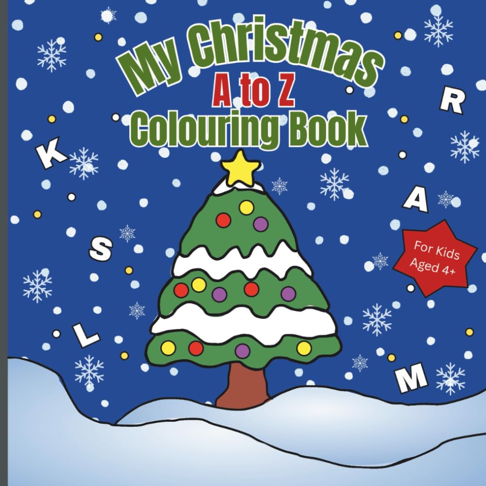 My Christmas A to Z Colouring Book