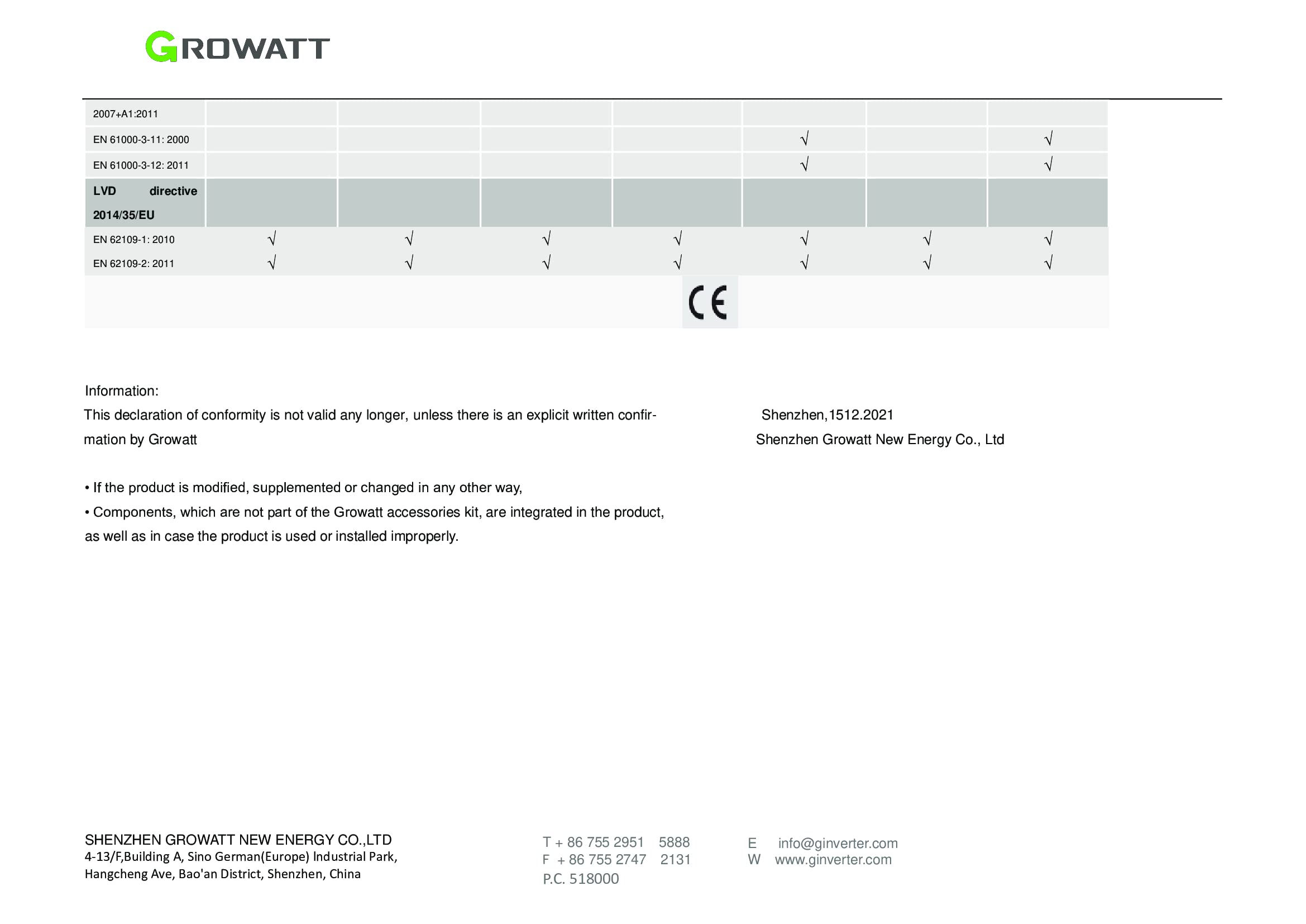 GROWATT MIC 1000TL-X Solar Inverter WiFi – VDE 10 Jahre, Single Phase 1kW, 1mppt IP65 Wechselrichter einphasig 1000 W