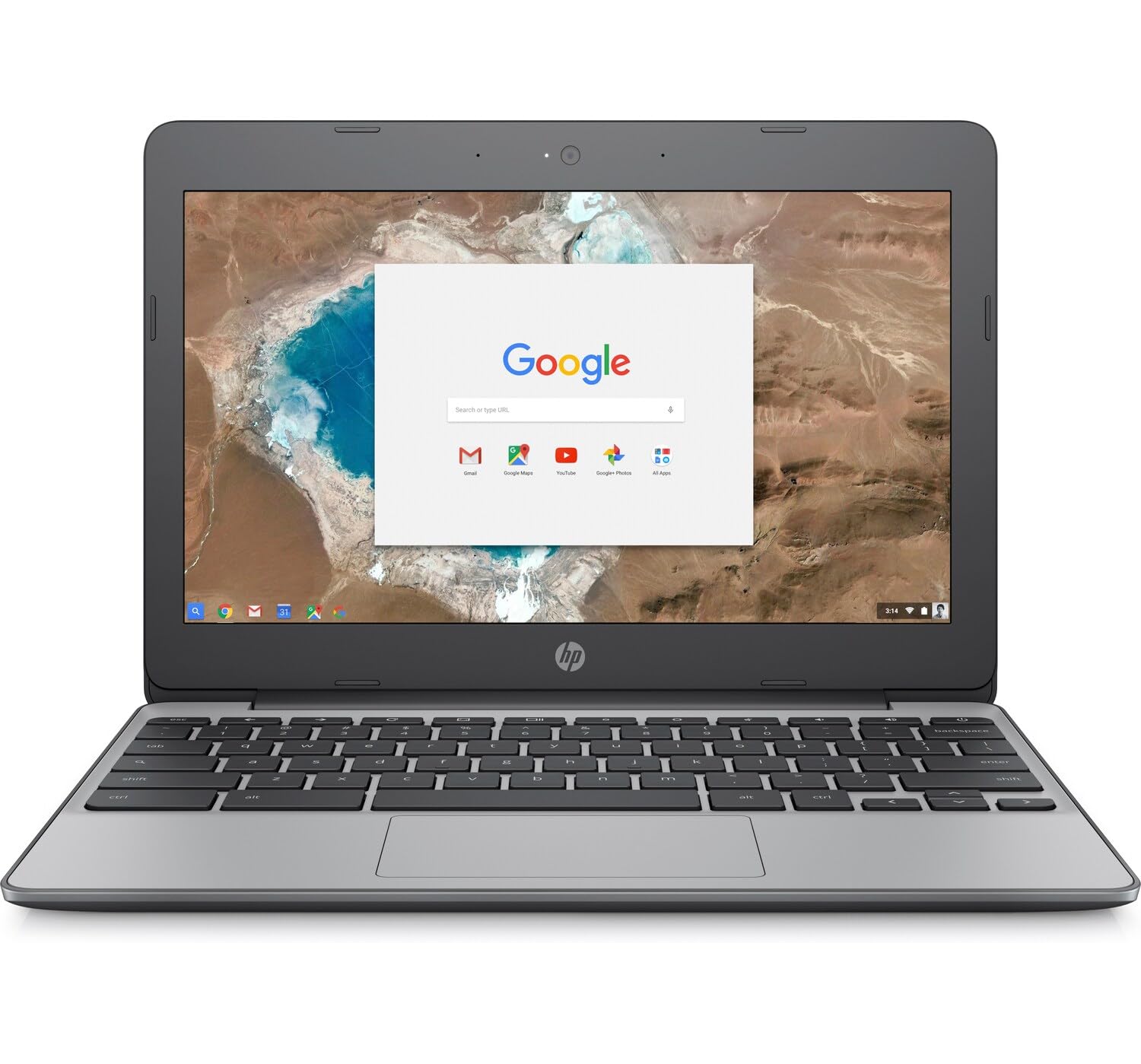 HP Chromebook シルバー 本体 HP 14 inch x360 FHD Touch Chromebook Plus Laptop with Google AI