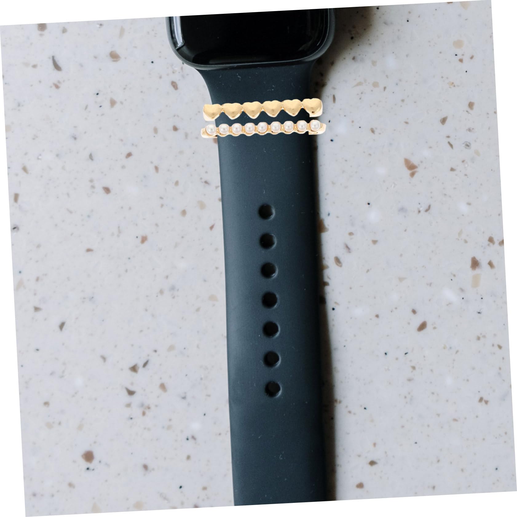 Hemobllo 20 Pezzi Orologi Fai Te Cinturino Orologio Cinturini Decorativi Decorazioni Ciondoli Decorazione Intelligente Compatibile Per Anelli Decorativi Abbellimenti In Silicone Fascino
