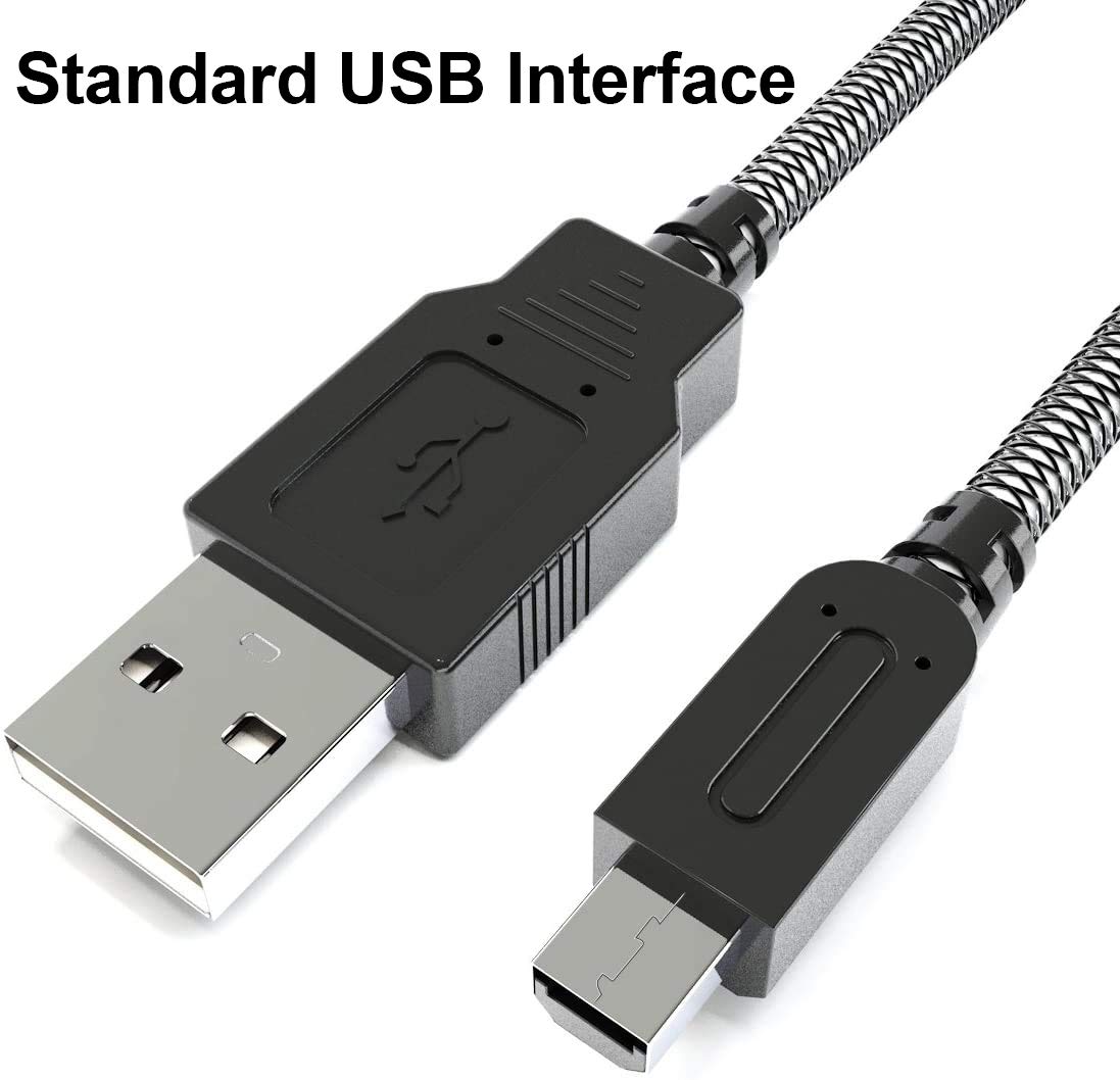 3ds Charger Cable 5FT, 6amLifestyle High Speed USB Power Charger