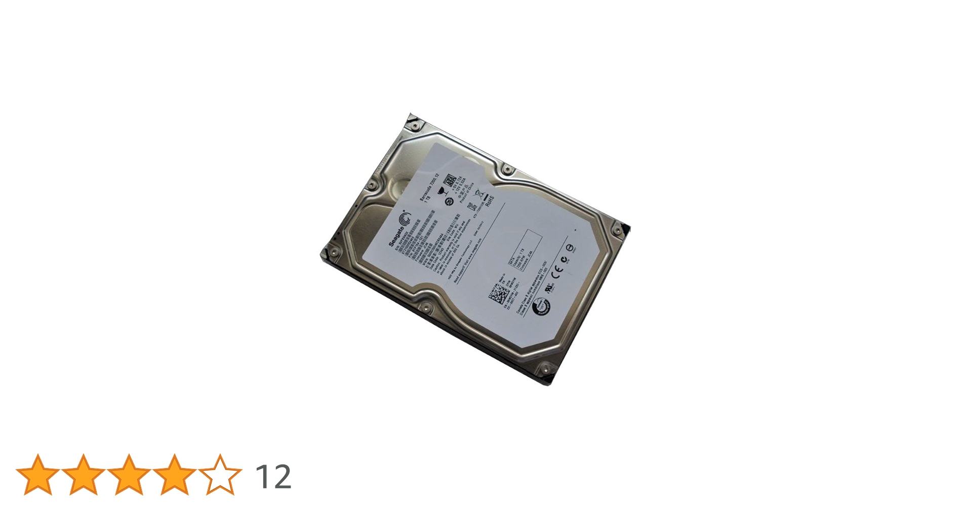 PCパーツ SEAGATE ST31000524AS Barracuda 1TB 7200 RPM 32MB cache SATA 6.0Gb/s 3. Seagate SEAGATE ST31000524AS Barracuda 1TB 7200 RPM 32MB
