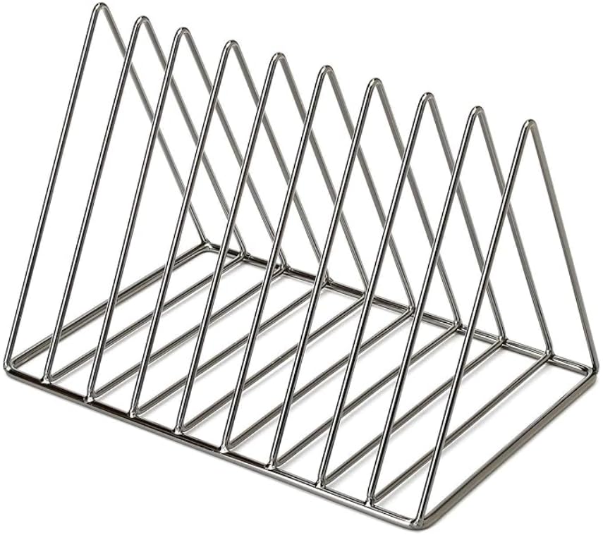 RAYVER CREATION ®Book and Magazine Holders Triangle Magazine Rack Stand, Newspaper Desk Rack, File Holder Organiser Rack Metal Iron Book Rack Record Holder Storage Organizers Book-picture-10