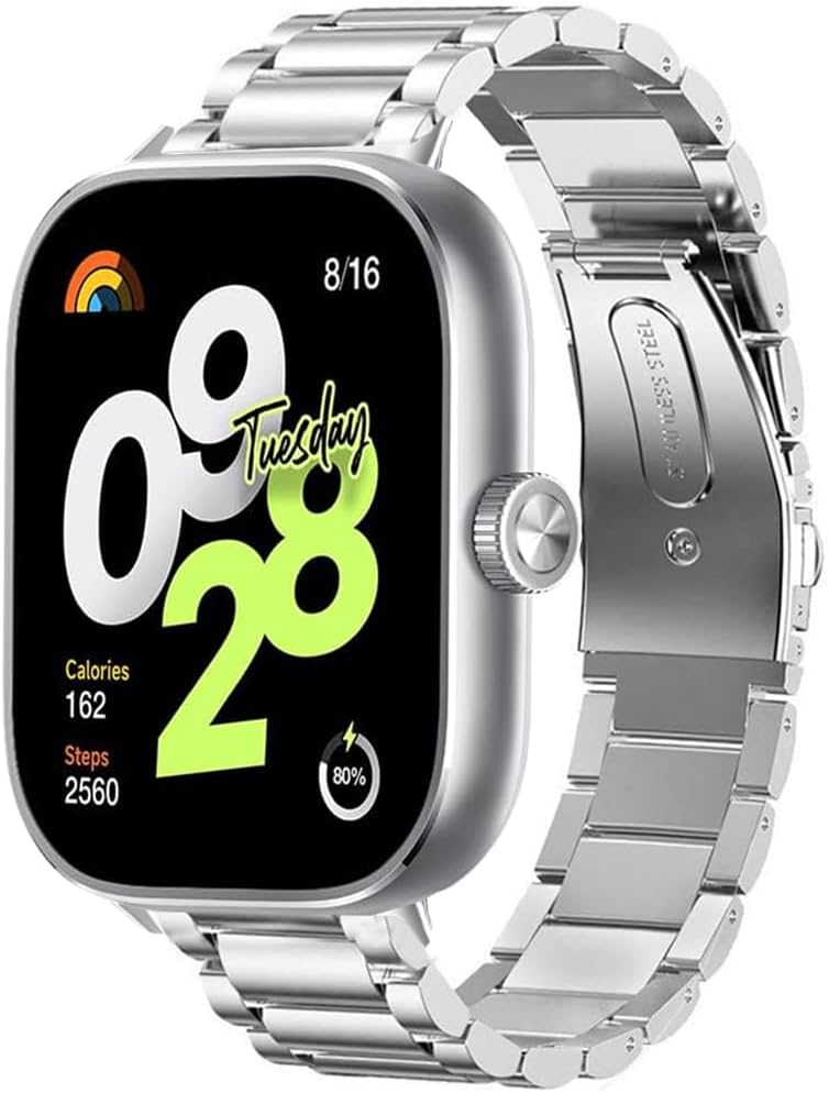 日本語対応 redmi watch4 数回使用 黒メタルベルト付き 日本語対応 redmi watch4 数回使用 黒メタルベルト付き