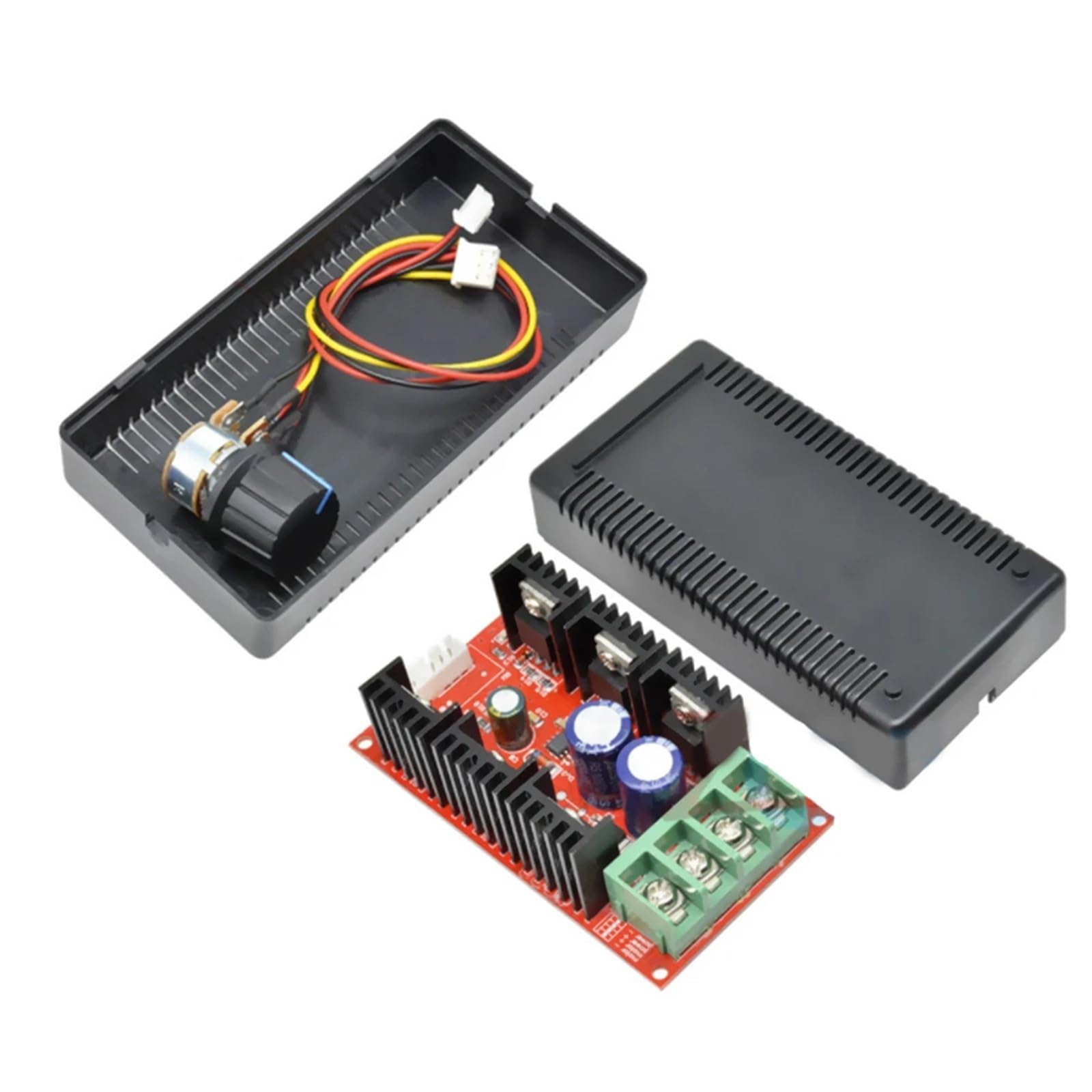 2000W 40A 9-50V ajustable PWM controlador de velocidad del motor regulador de velocidad del ventilador del coche