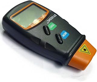 Intelligent Digital Tachometer, Digital Photo Laser Tachometer Speed Gauge Non Contact Tach RPM Meter from Buyee