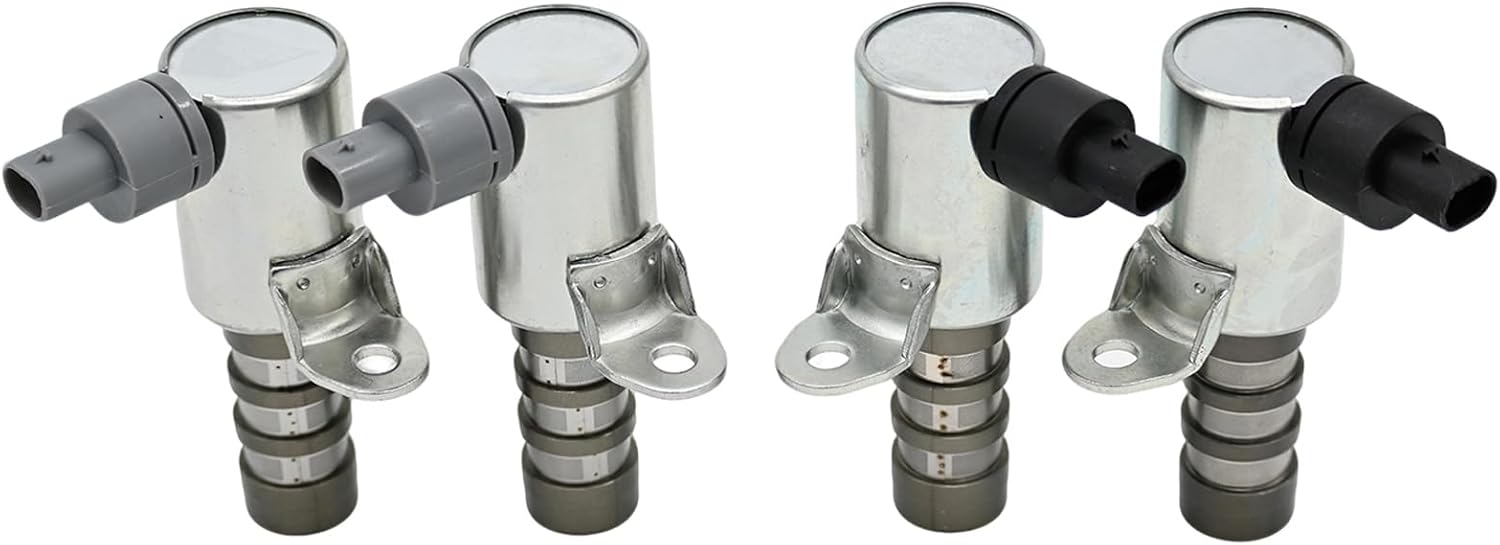 4Pcs Engine Variable Valve Timing VVT Solenoid Camshaft Position Actuator 3.3L 3.5L 3.7L Compatible with Ford Edge Expedition Explorer for F-150 F150 Mustang Navigator Taurus Transit 150 250 350 17-23