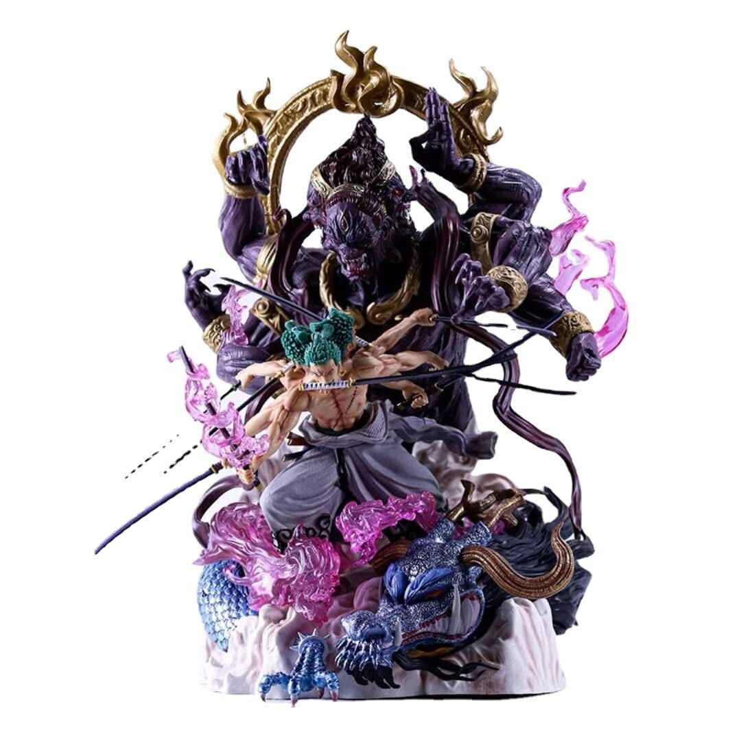 KENMA One Piece Figure Roronoa Zoro Nine Knives Max Asura 48 Cms