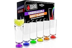 Unbreakable Drunk Uno Shot Glass Set