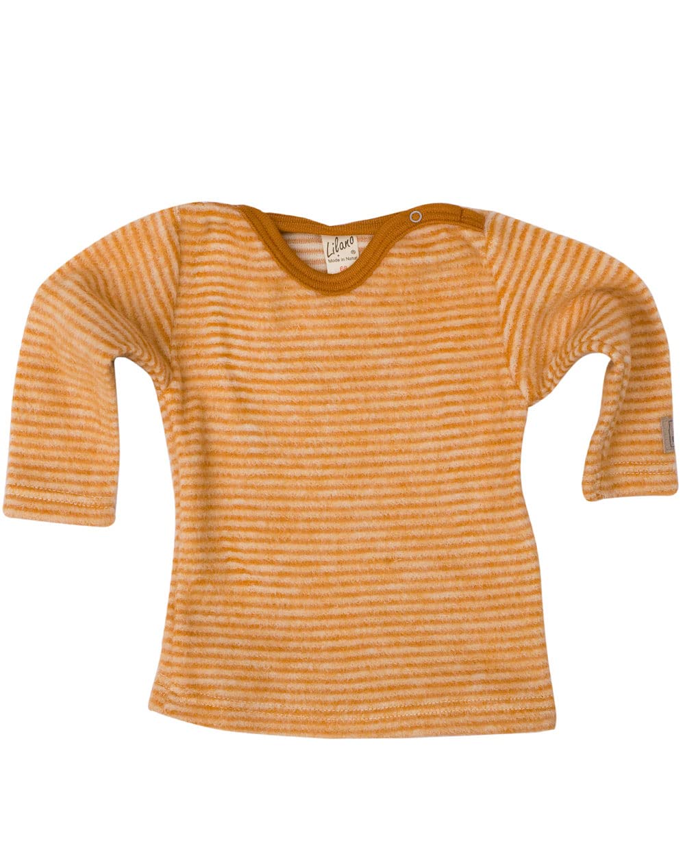 Lilano Natur Curry/Natural Lilano, Merino Baby Fleece Jumper, 100% Wool (Kbt), 68 Cm