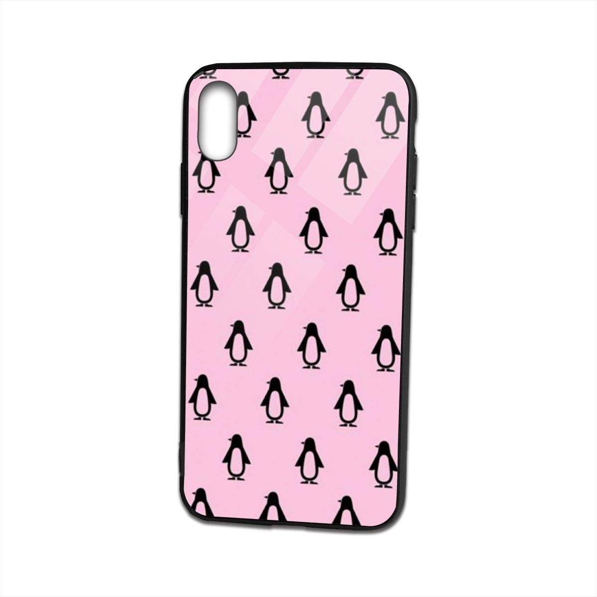 Penguin Groups - Funda delgada de TPU suave y transparente para iPhone Xs Max, funda suave y flexible compatible con Xs Max de 6.5 pulgadas (versión 2018)