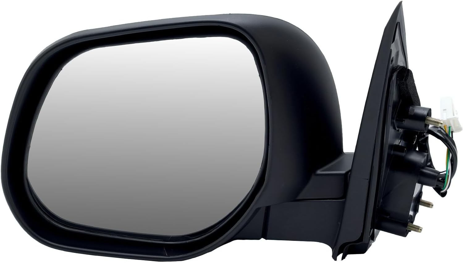 Left Driver Side Mirror Compatible with 2011-2022 Mitsubishi Outlander Sport 2010-2013 Outlander Door Mirrors Replacement Power Heated Manual Folding Silver Gray Paintable 5 Pins