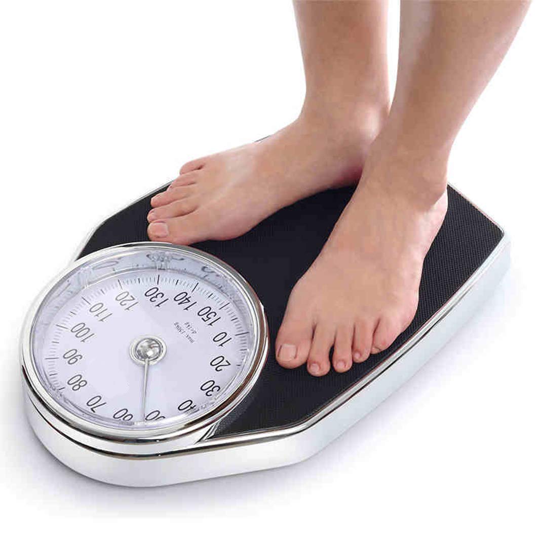 Mechanische Badezimmerwaage im Doctor-Stil, gesunde Gewichtswaage, Präzisionszifferblatt, wiegt bis zu 150 kg, mechanische Bodenwaage, Digitale Waage für die häusliche Pflege