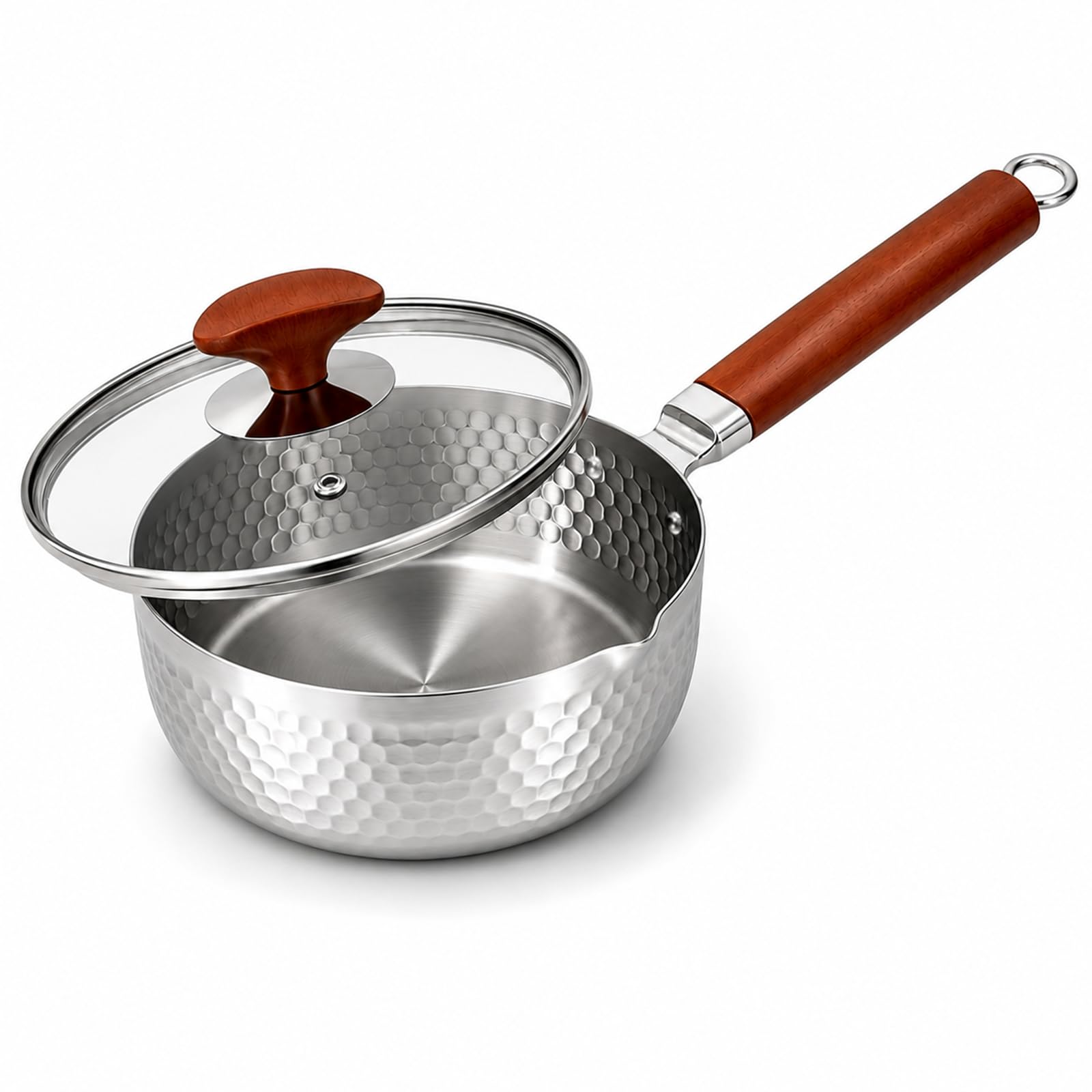 DELARLO Titanium Saucepan - 2.2 Qt Sauce Pot -7 DELARLO Titanium Saucepan - 2.2 Qt Sauce Pot -7
