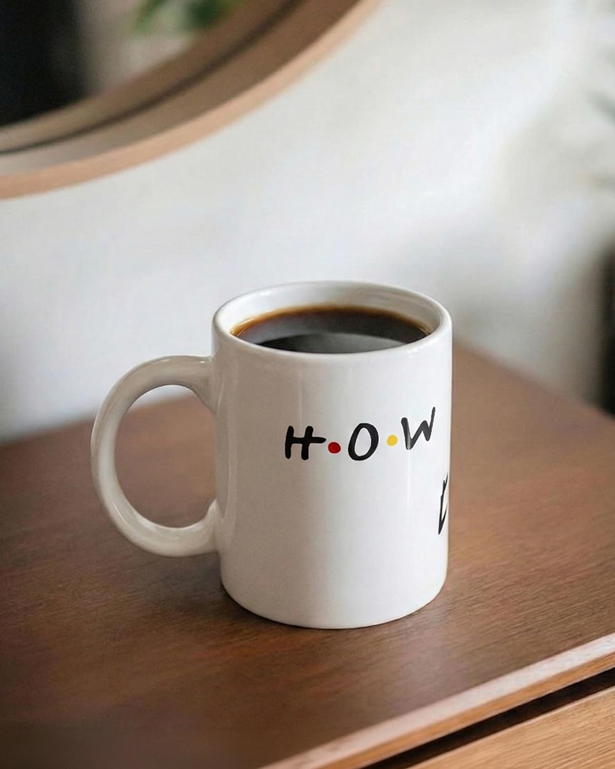 How You Doin Friends Temalı Seramik Kahve Kupası