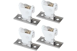 Cutelec Cord Locks for Roman Shades (4-Pack), White