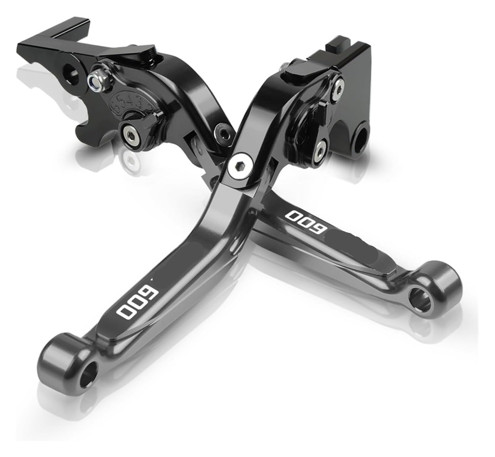 OIAJDSAD Motorcycle Clutch Levers for FZR 600 FZR600 1994 1995 1996 1997 1998 1999 Motorcycle Adjustable Folding Extendable Brake Clutch Levers Modification Parts