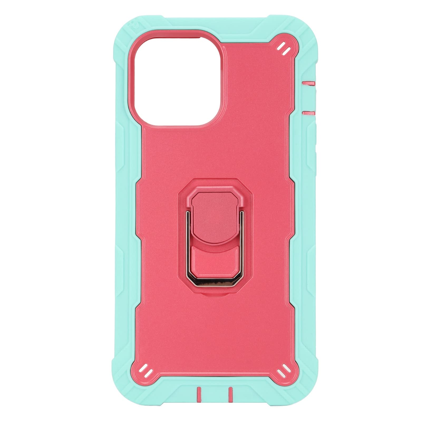 Cocoarm Custodia Armor con Supporto per IPhone 13 Pro Max, Verde Blu (#4)