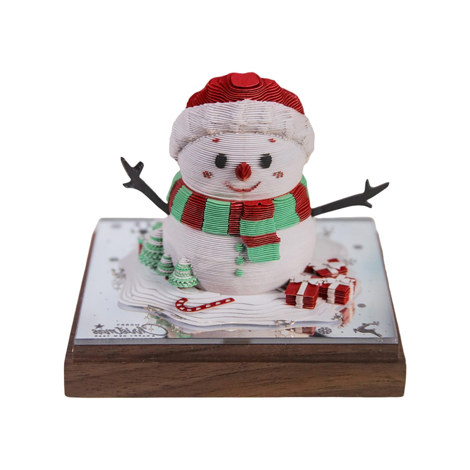 Calendrier 2026 bonhomme de neige cadeau idéal festival de Noël