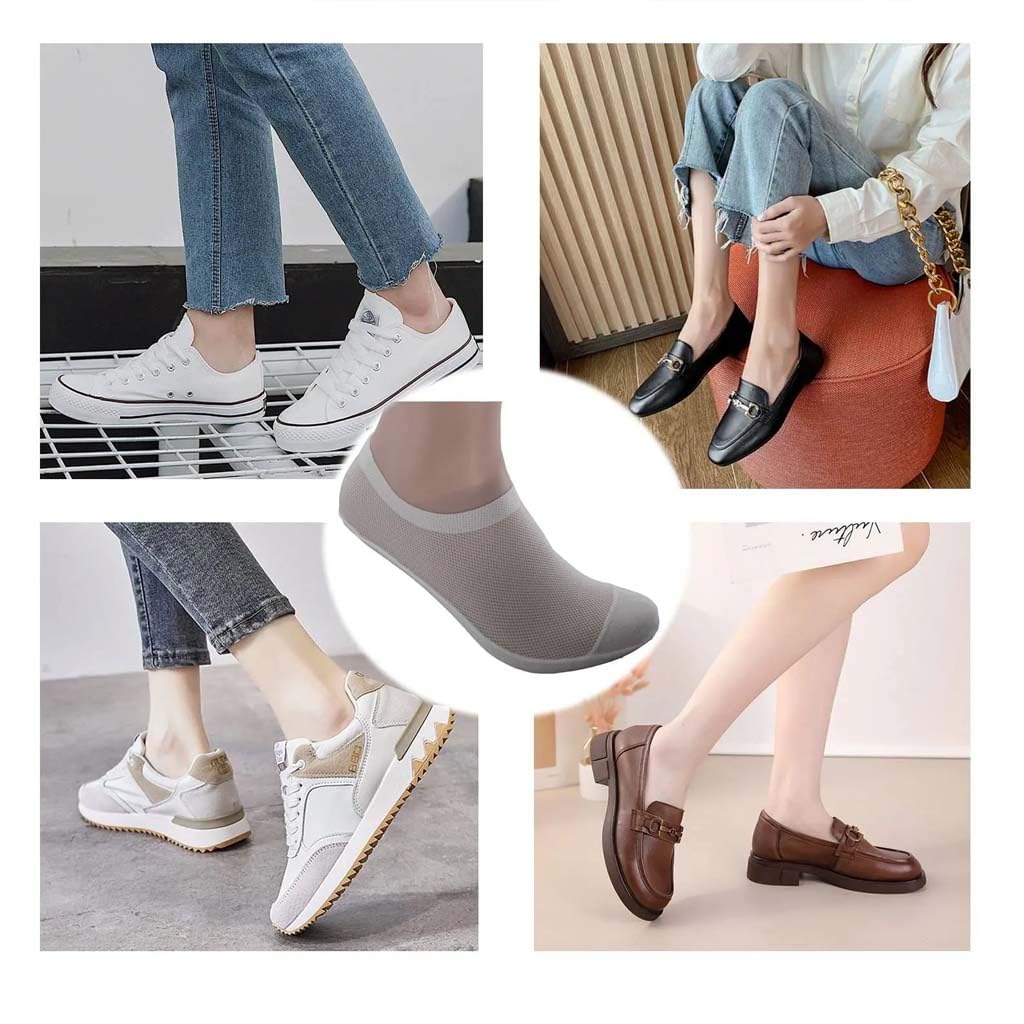 TECPHILE Anti Slip Low Cut No Show Loafer Socks for Men Made with Durable, Breathable, Odorless, Sweatproof invisible Sock Anti-Bacterial Seamless Super Soft ideal for Summers - Image 5 thumbnail