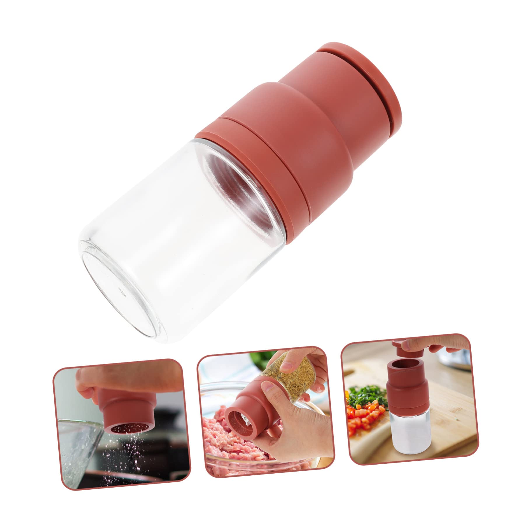 Ciieeo 2er Set Gewürzstreuer - Praktische Salz Und Pfeffer Streuer Mit Deckel