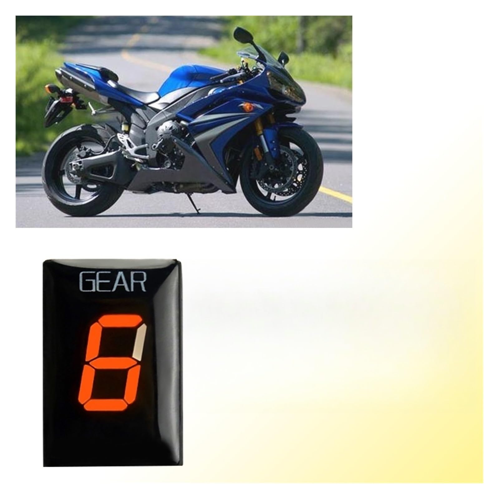 Motocicleta Marchas Pantalla para FZ1 FZ1N FZ 1 N 1N 1S FZ1S MT-01 para MT-03 MT01 MT03 FZ8 para Dlverslon Accesorios De Motocicleta Indicador De Marcha Pantalla Medidor