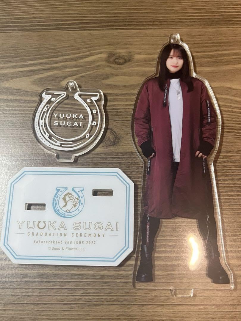 菅井友香　アクリルスタンド　ガラスを割れ！　② Amazon.co.jp: 櫻坂46 菅井友香 卒業記念 アクリルスタンド