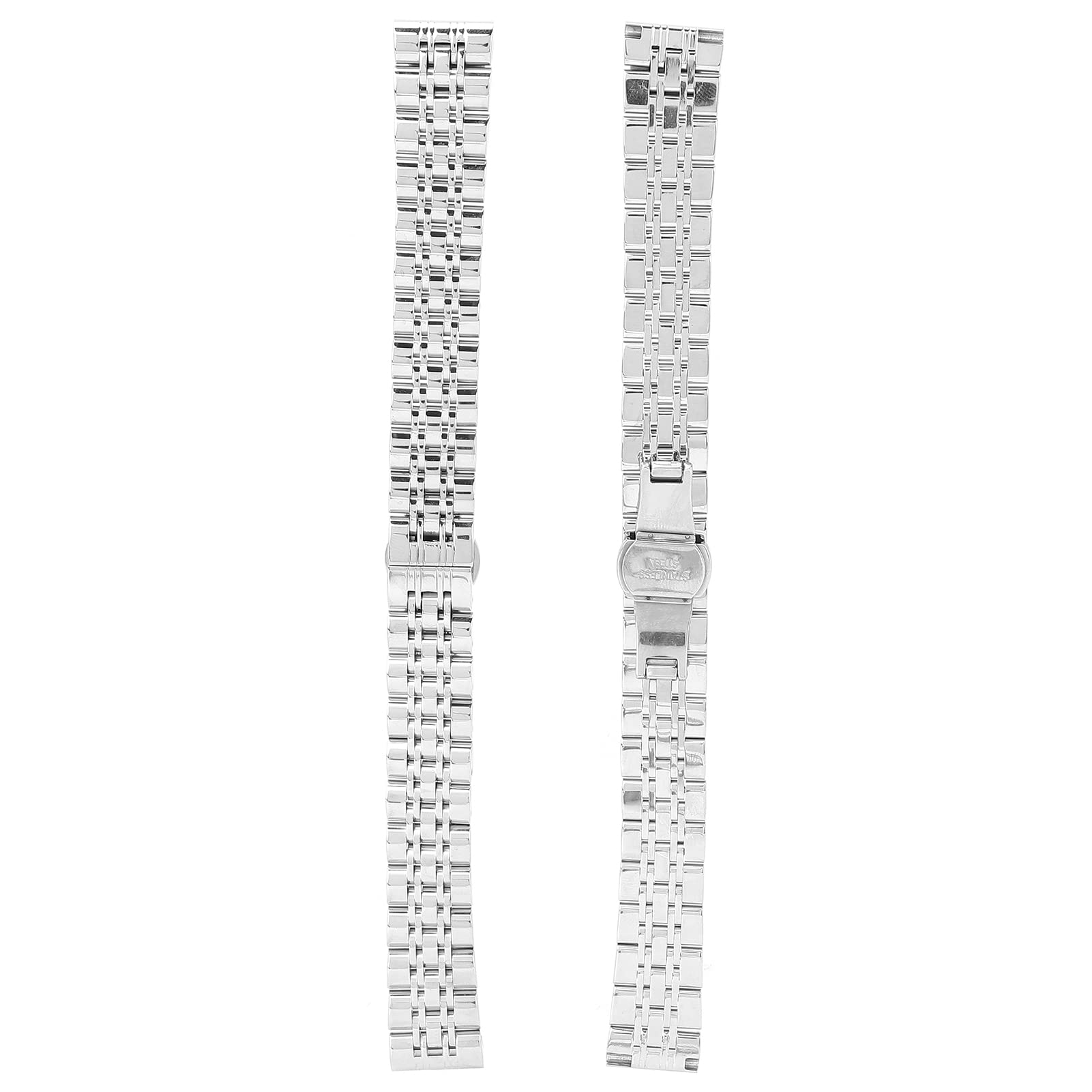 Replacement Watch Band, Stainless Steel Watch Strap Anti‑Rust Watch Bracelet Strap Buckle for Most Brand Automatic Watch(16mm) (B09K53WTKH) Amazon Price History, Amazon Price Tracker