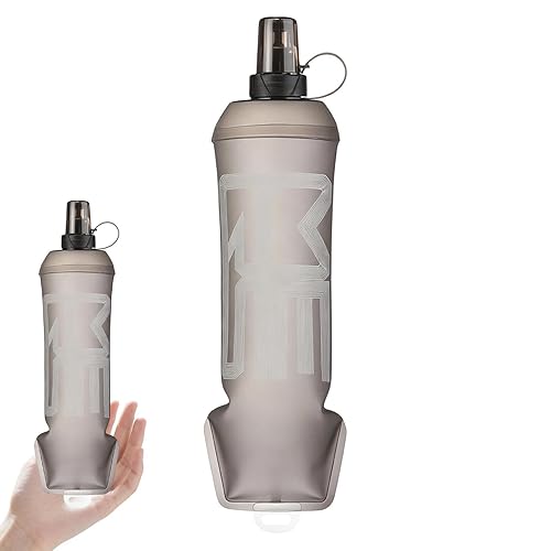 Generico Borraccia Morbida - 500 ml Riutilizzabile E Leggera,Borraccia Morbida