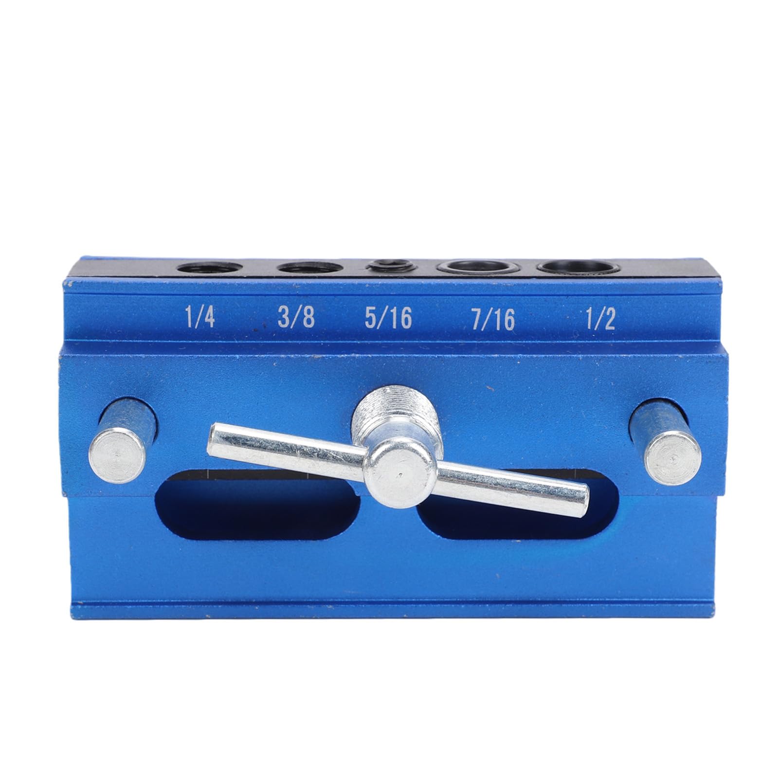 Jelquix Self Centering Doweling Jig Kit, Self Centering Dowel Jig & Drill Guide for Woodworking with 6 Drill Guide Bushings, Adjustable Width Drilling Tool Accessory Jigs, Ideal for